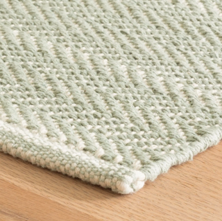 Herringbone Handwoven Cotton Rug
