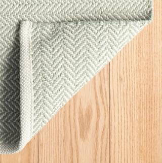 Herringbone Handwoven Cotton Rug
