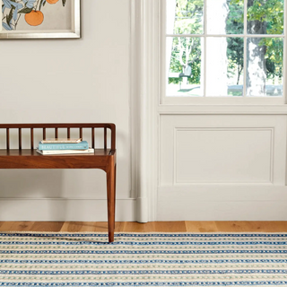 Long Slade Handwoven Cotton Rug
