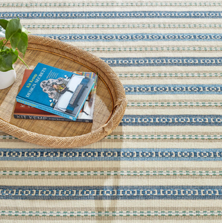 Long Slade Handwoven Cotton Rug
