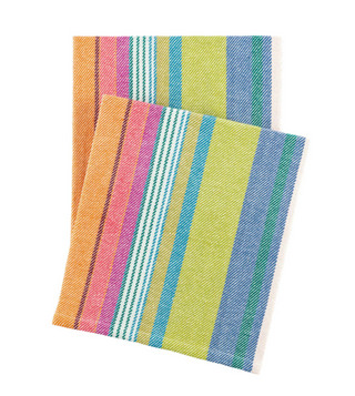 Mellie Stripe Woven Cotton Throw
