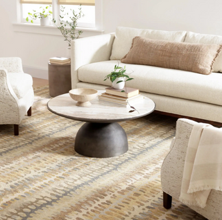 Paint Chip Natural Wool Rug

