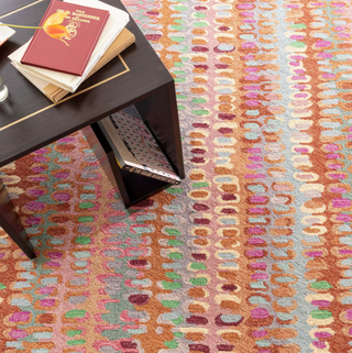 Paint Chip Natural Wool Rug
