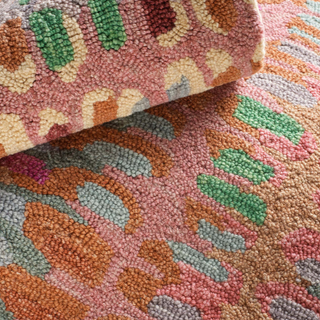 Paint Chip Natural Wool Rug
