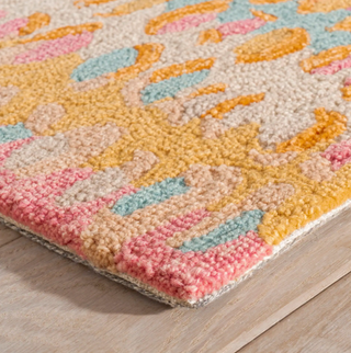 Paint Chip Natural Wool Rug
