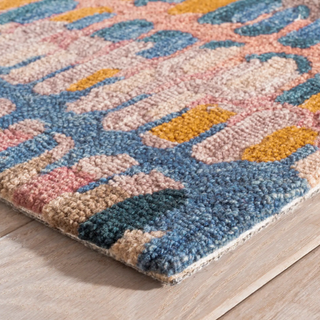 Paint Chip Natural Wool Rug
