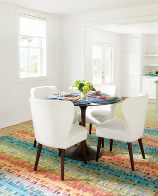 Paint Chip Natural Wool Rug
