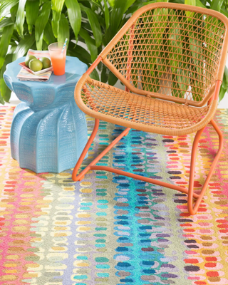 Paint Chip Natural Wool Rug
