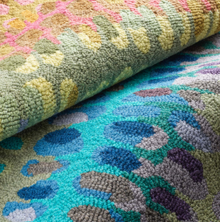 Paint Chip Natural Wool Rug
