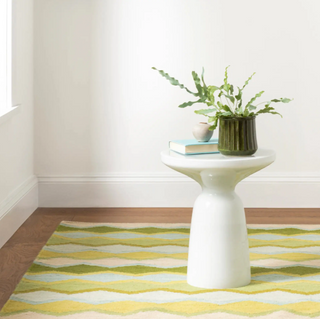 Safety Net Handwoven Wool Rug
