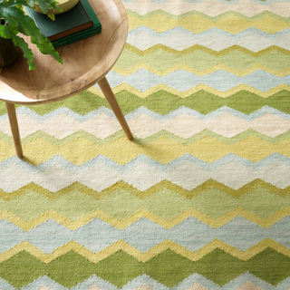 Safety Net Handwoven Wool Rug
