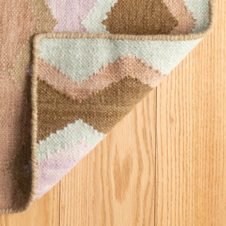Safety Net Handwoven Wool Rug
