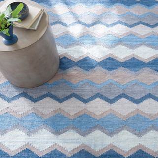 Safety Net Handwoven Wool Rug
