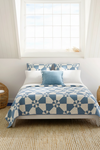 Santa Monica Denim Decorative Pillow 20" x 20"
