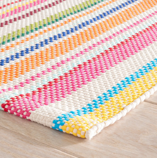 Summer Stripe Handwoven Indoor/Outdoor Rug
