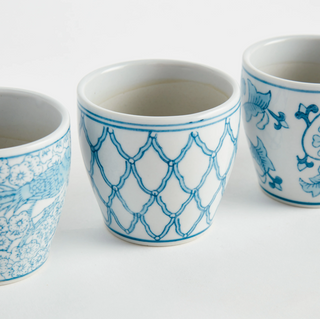 Set of 2   Monarch Mini Flower Pots
