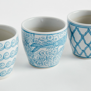Set of 2   Monarch Mini Flower Pots
