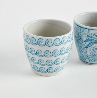 Set of 2   Monarch Mini Flower Pots
