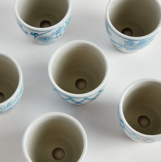 Set of 2   Monarch Mini Flower Pots
