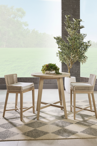 Carmel Outdoor 36" Round Counter Table
