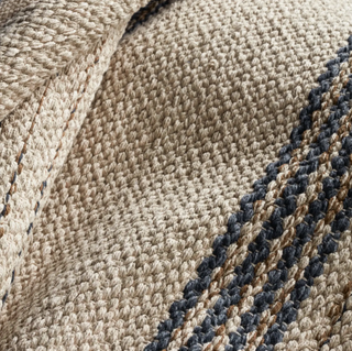 Cielo Stripe Handwoven Cotton Rug
