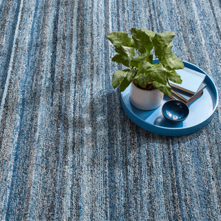 Denim Chindi Hand Hooked Cotton Rug
