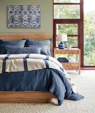 Kodi Batik Indigo Decorative Pillow
