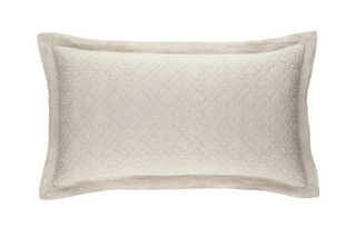 Washed Linen Quilted Sham

