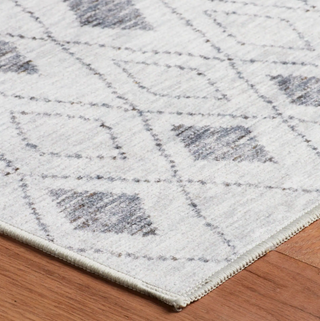 Chandler Ivory Machine Washable Rug 2' x 3'
