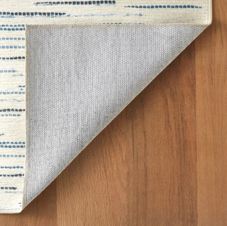 Elwood Blue Machine Washable Rug
