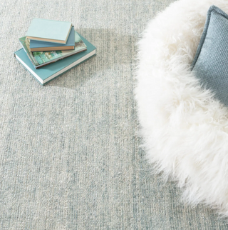 Quartz Handwoven Viscose/Cotton Rug

