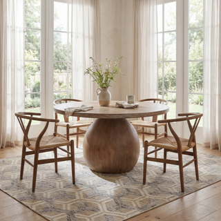 Senava Modern Geometric Washable Rug
