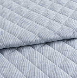 Parris Stripe Linen Quilt
