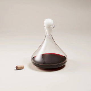Vintner Wine Decanter with Marble Stopper
