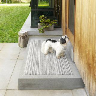 Skinny Stripe Shag Mat
