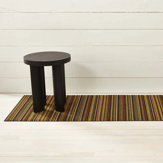 Skinny Stripe Shag Mat
