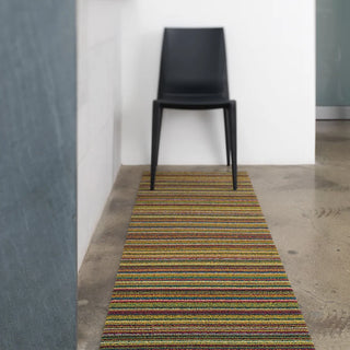 Skinny Stripe Shag Mat
