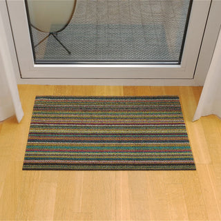 Skinny Stripe Shag Mat
