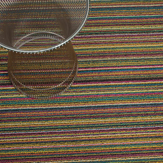 Skinny Stripe Shag Mat
