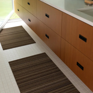 Skinny Stripe Shag Mat
