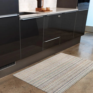 Skinny Stripe Shag Mat
