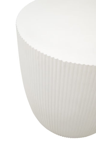 Soleil Fluted End Table

