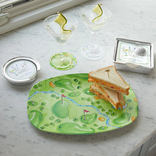 Golf Ball Signature Napkin Box
