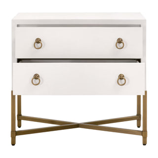 Strand Shagreen 2 Drawer Nightstand
