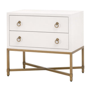 Strand Shagreen 2 Drawer Nightstand
