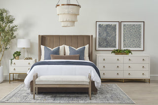 Strand Shagreen 2 Drawer Nightstand
