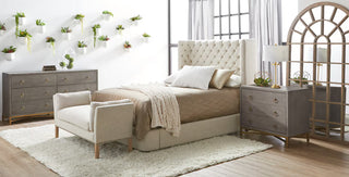 Strand Shagreen 3 Drawer Nightstand
