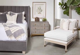 Strand Shagreen 3 Drawer Nightstand
