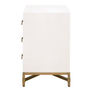 Strand Shagreen 3 Drawer Nightstand
