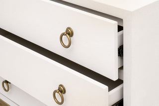 Strand Shagreen 3 Drawer Nightstand

